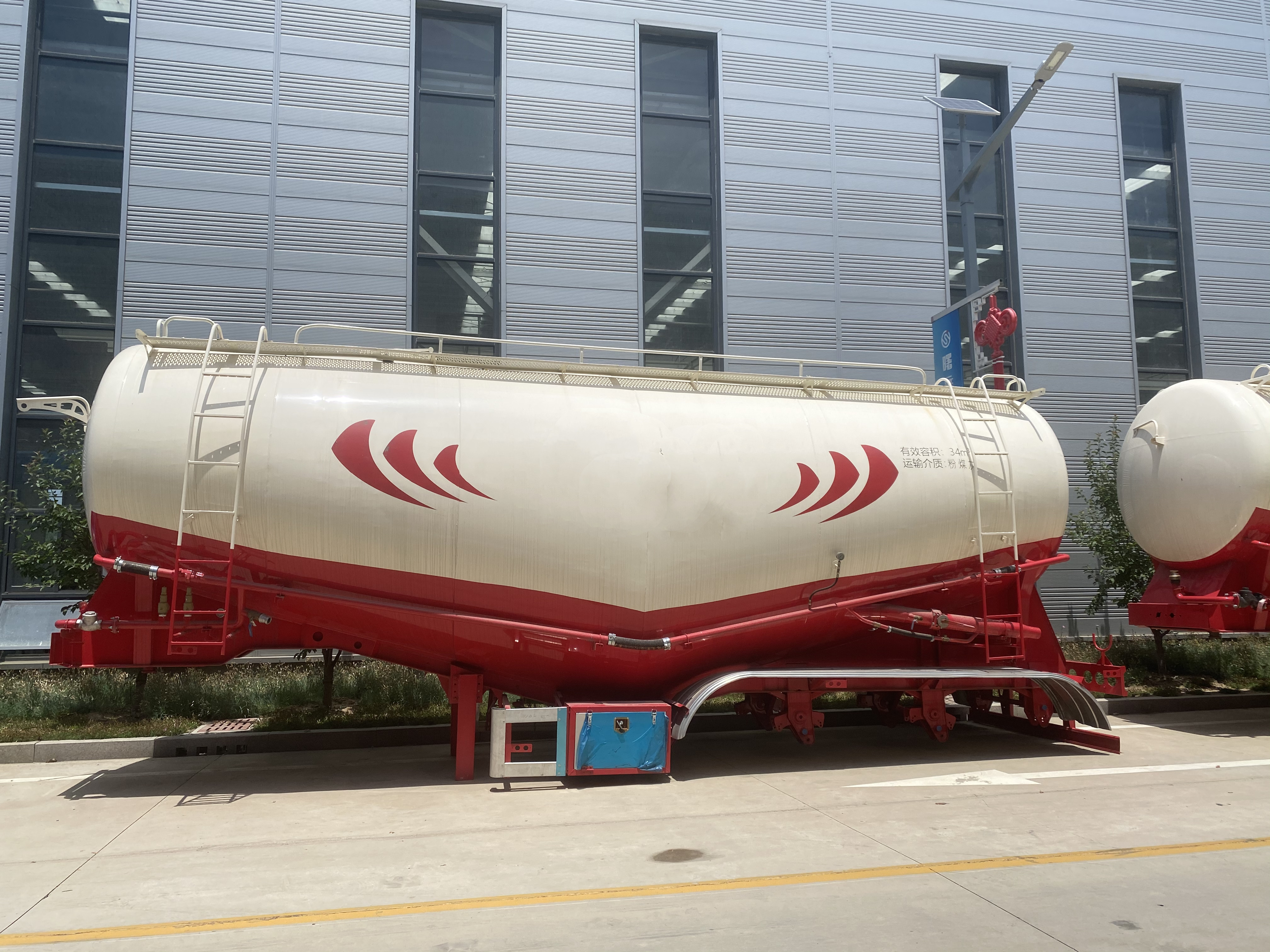 40 Ton Dry Bulk Cement Tanker Trailers