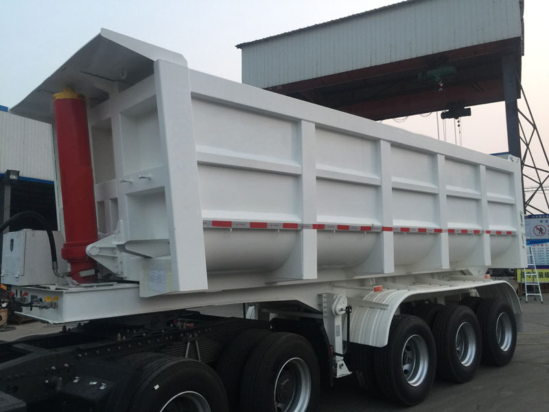 3 Axle End Tipper Trailer for Sale