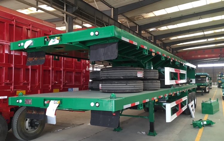 40 ft 45 ft Flatbed Trailer for Sale