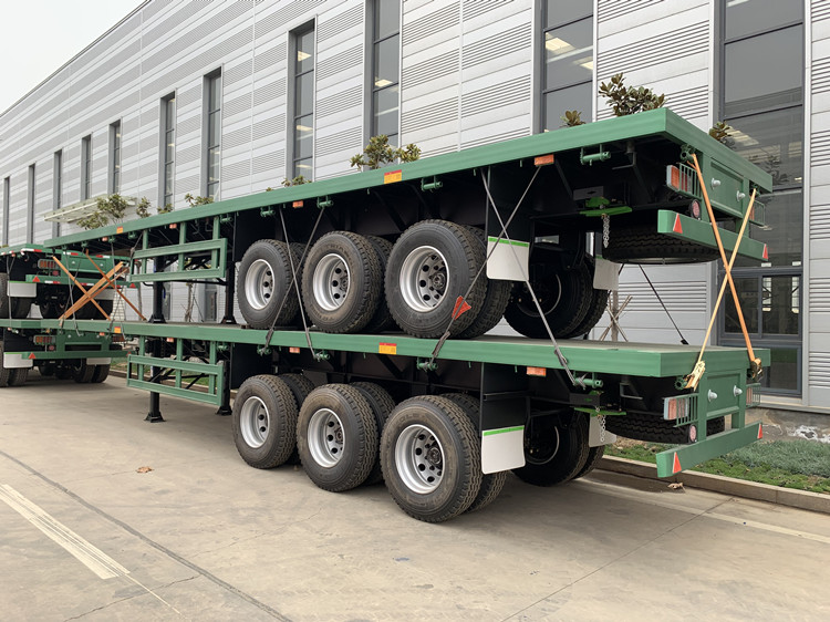 40ft Container Flatbed Trailers For Sale in Africa