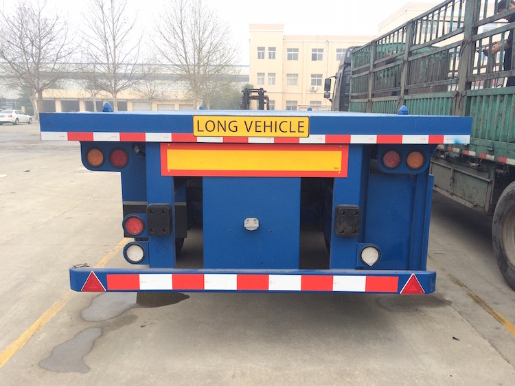 12m and 16m Heavy Duty Flatbed Semi Trailer in Malaysia